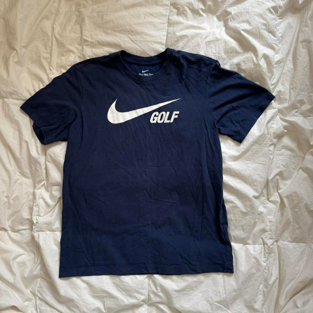 Nike men’s medium golf‎ logo graphic tee sportswear athleisure casual streetwear